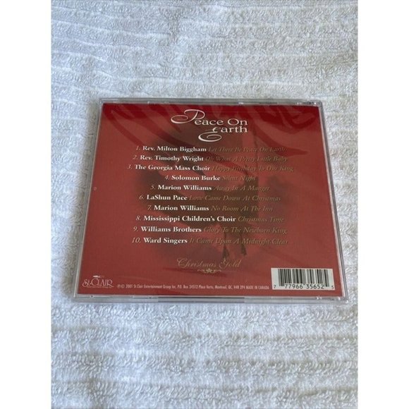 Peace On Earth CD Christmas Gold - HOLIDAY MUSIC Very Rare! ~ BRAND NEW SEALED - Picture 3 of 4